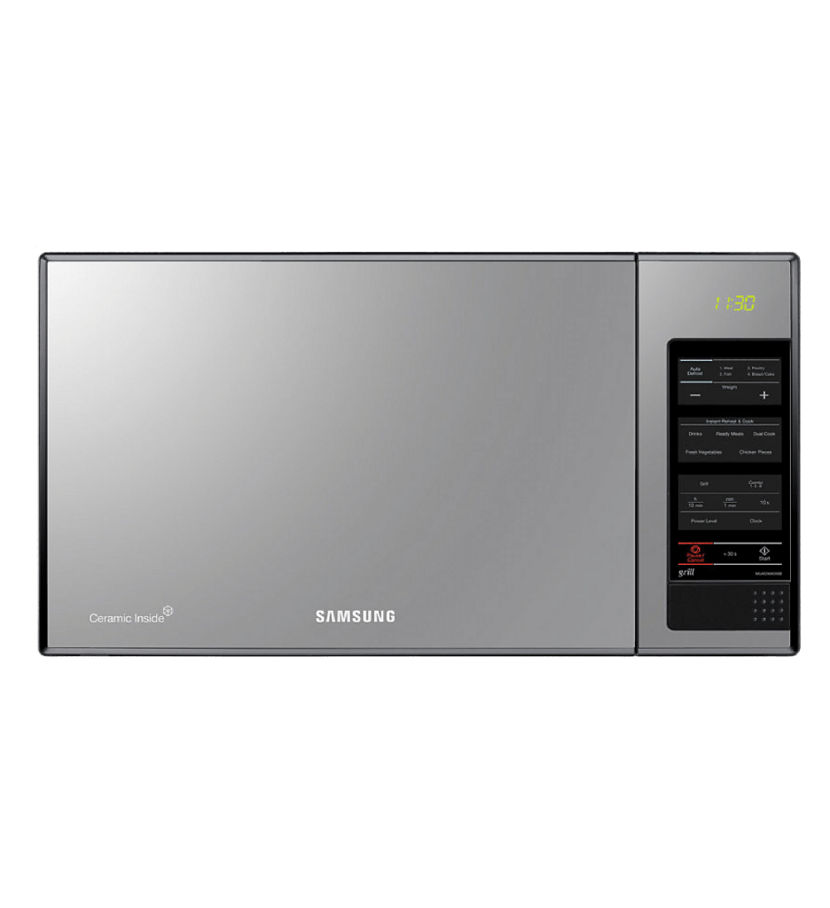 ميكروويف سامسونج 40 لتر مرايا بالشوايه MG402MADXBB