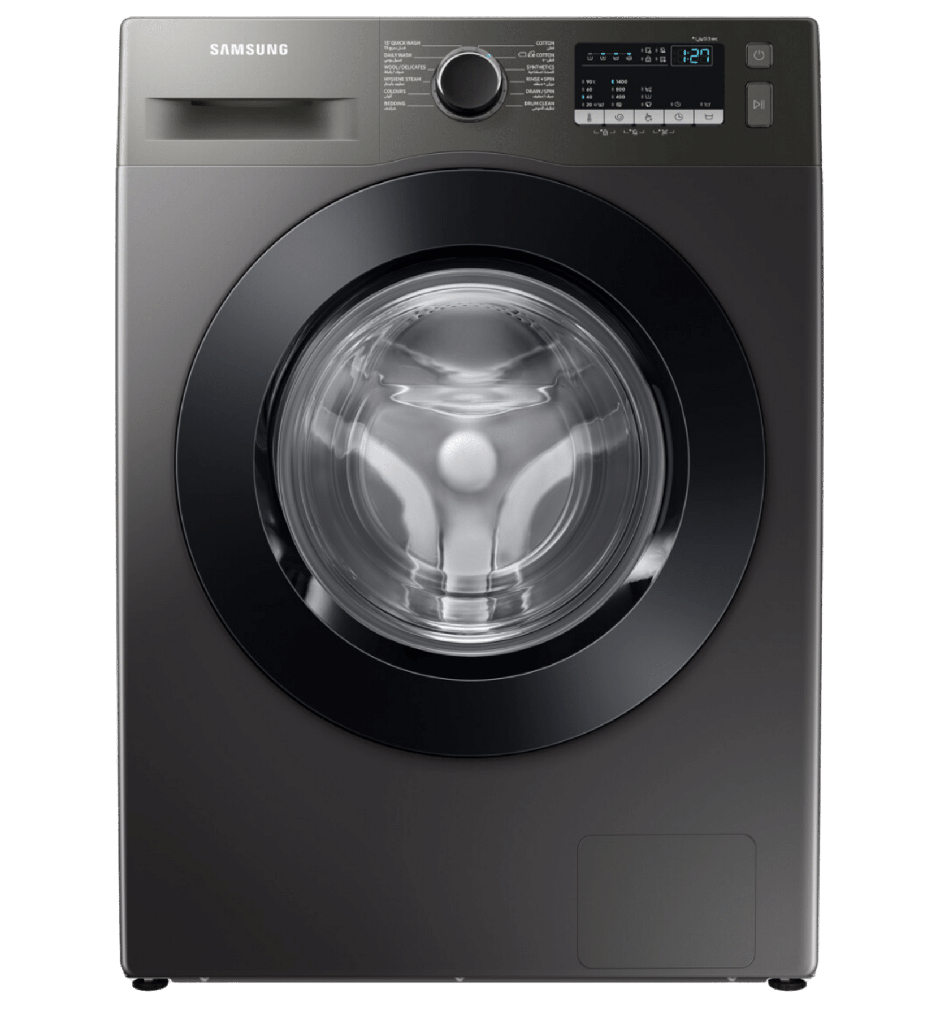 غساله سامسونج 8ك سلفر انفرتر بالبخار WW80T4020CX1AS