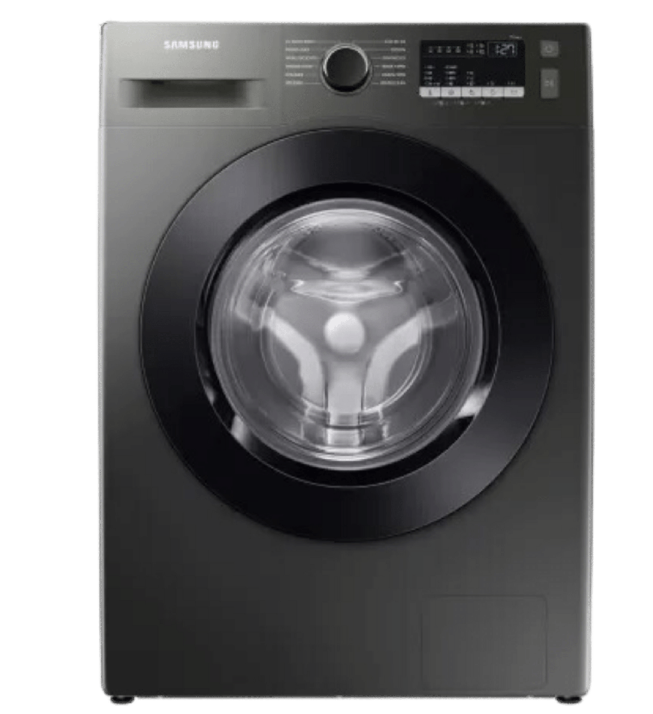 غساله سامسونج 8ك 1400 لفه بخار انفرتر سلفر WW80T4040CX1AS