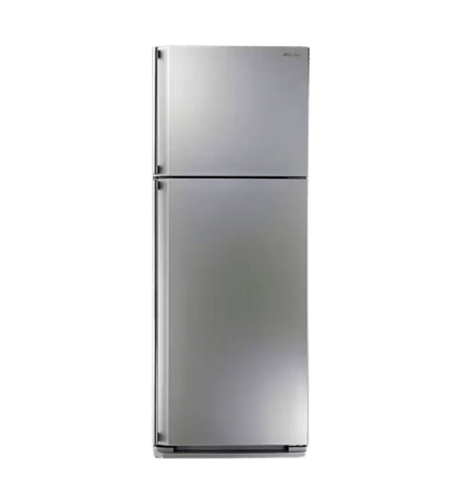 ثلاجه شارب 396 لتر 2 باب سلفر SJ-48C(SL)