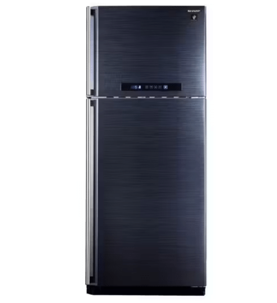 ثلاجه شارب 396 لتر 2 باب بلازما ديجيتال اسود SJ-PC48A(BK)