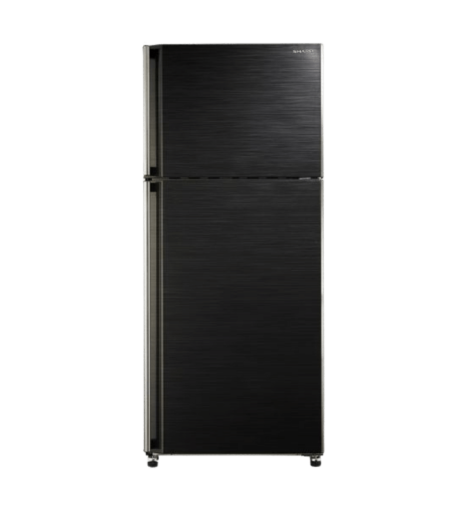 ثلاجه شارب 450 لتر 2 باب فلتر نانو اسود SJ-58C(BK)