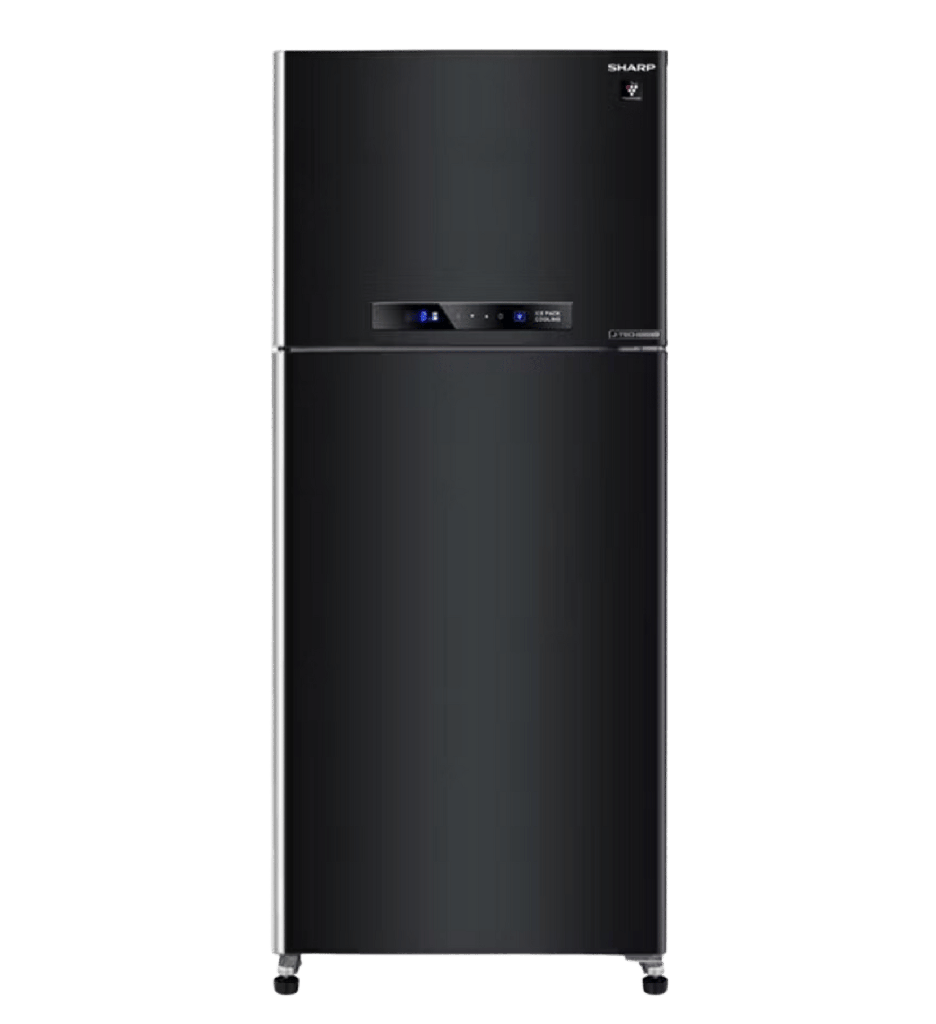 ثلاجه شارب 396 لتر اسود ديجيتال انفرتر SJ-PV48G-BK