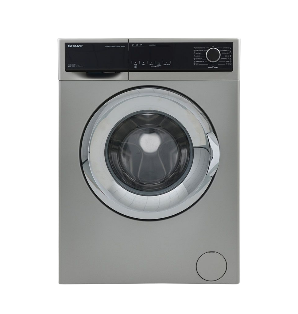 غساله شارب 7 ك 1000 لفه ديجيتال سلفر ES-FP710CXE-S