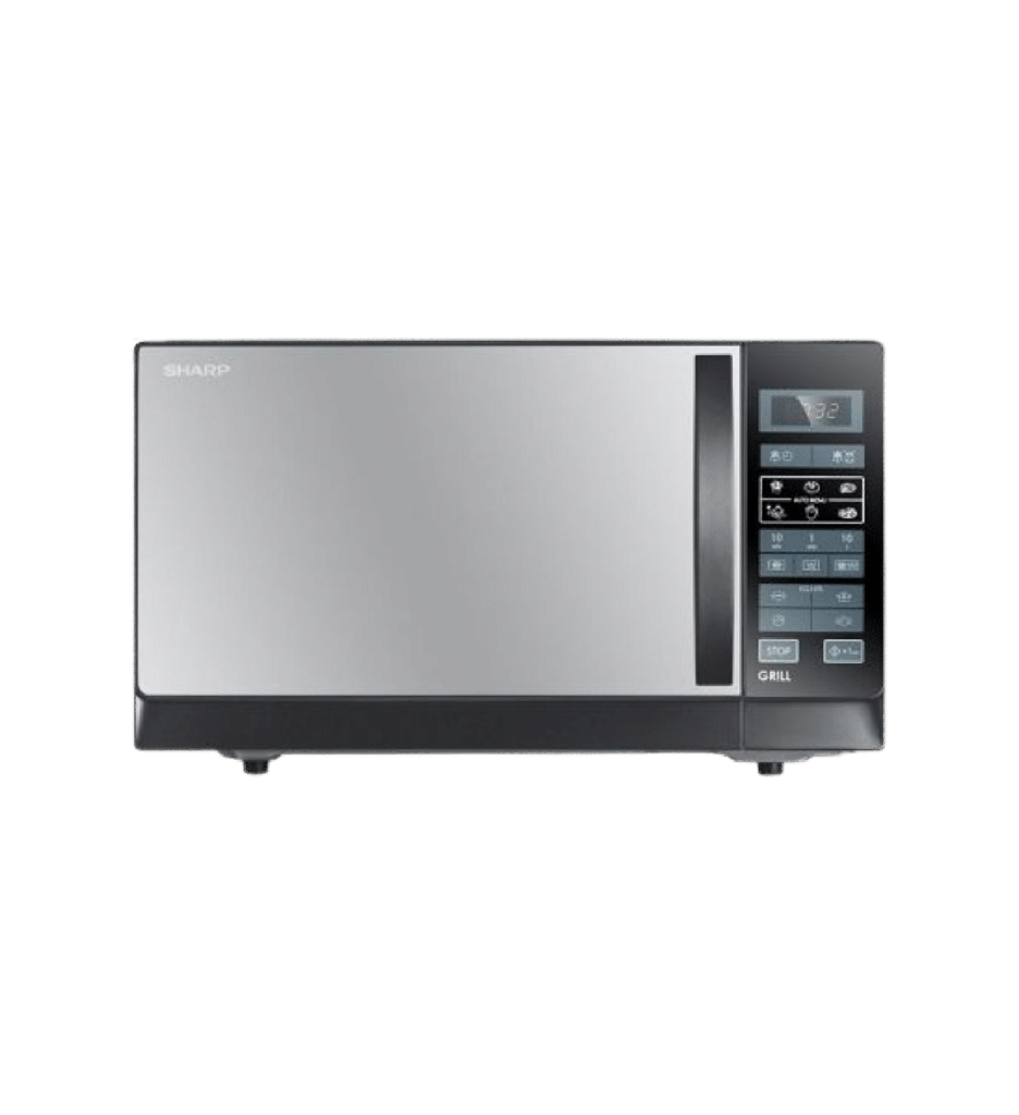 ميكروويف شارب 25 لتر بالشوايه اسود R-750MR(K)