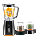 خلاط كينوود 500 وات 2 لتر مطحنه + مبشره اسود BLP15