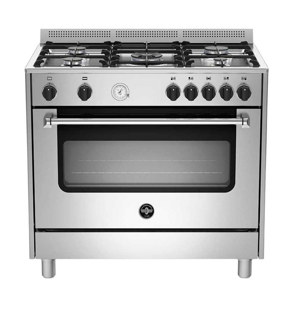 بوتجاز لاجيرمانيا امربكانا 90 سم حملات زهر بدون غطاء تايمر مؤشر مروحه تبريد AMS95C81CXS/20