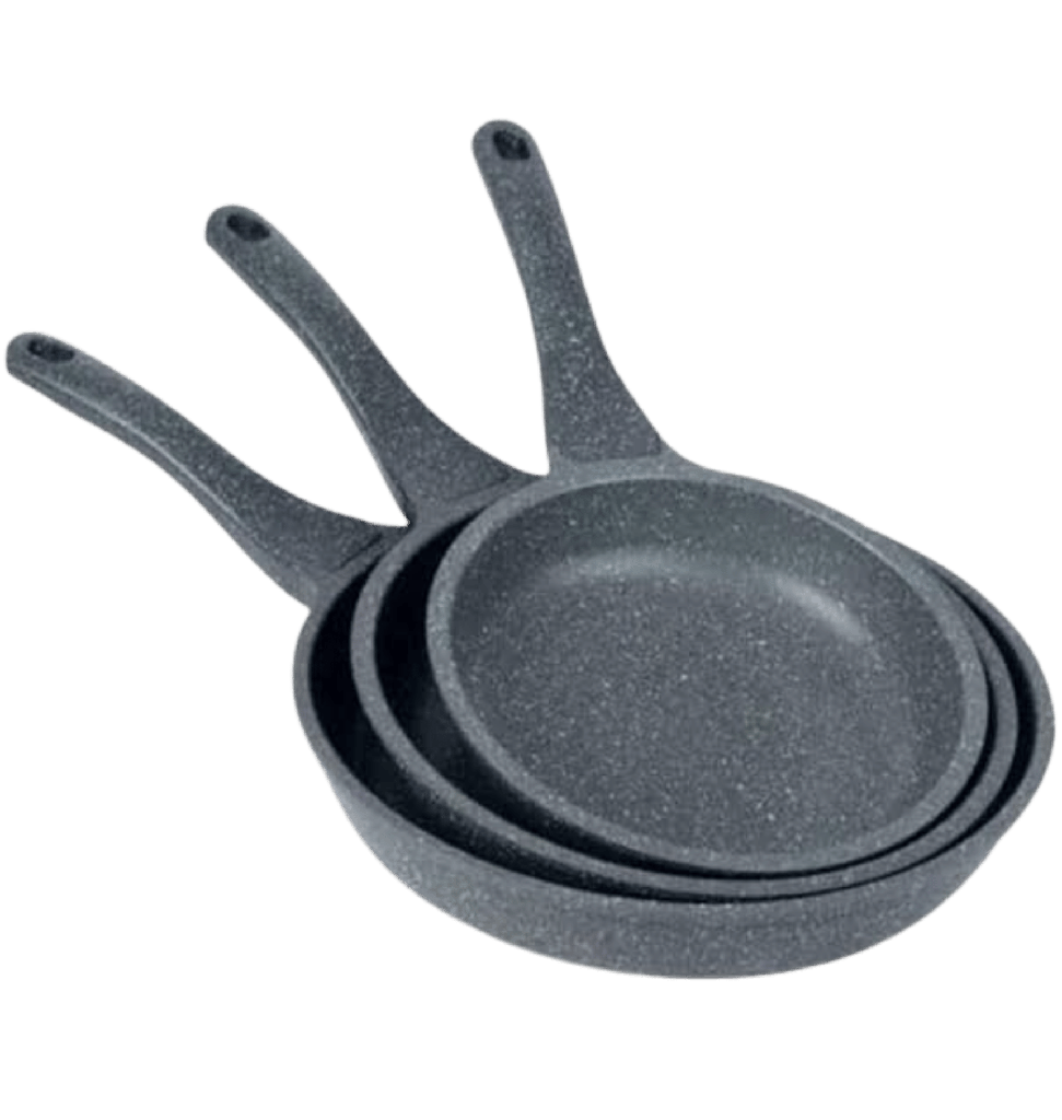 طقم مقلايه 3 ق جرانيت تركي الرحمه