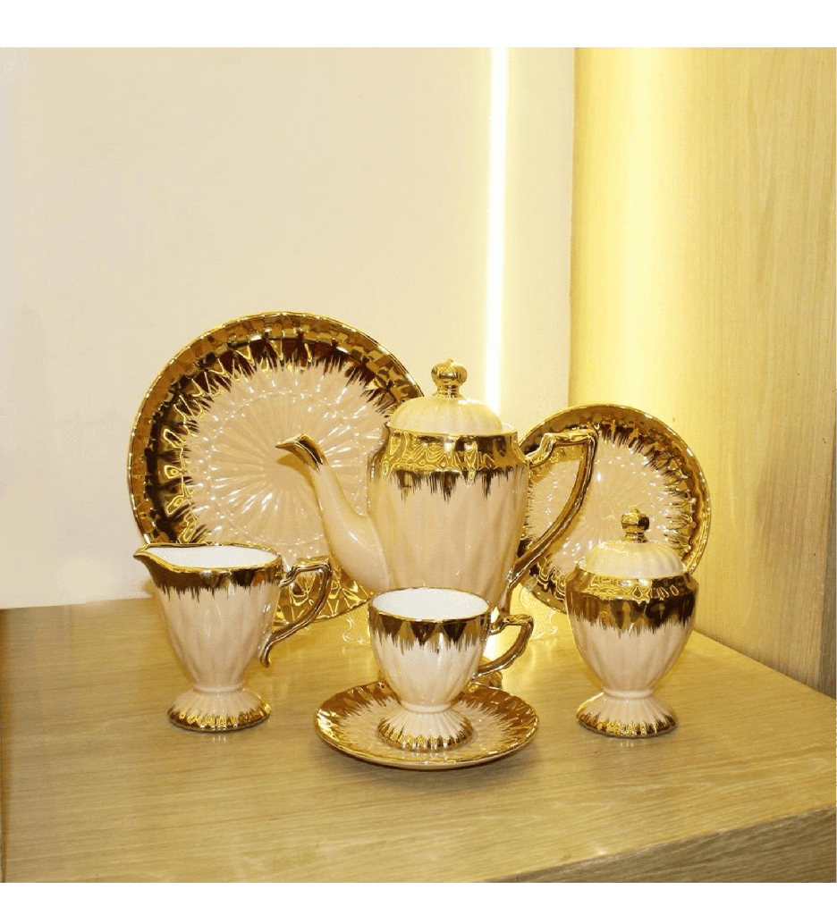 طقم شاي بجاتوه الطيب 24ق