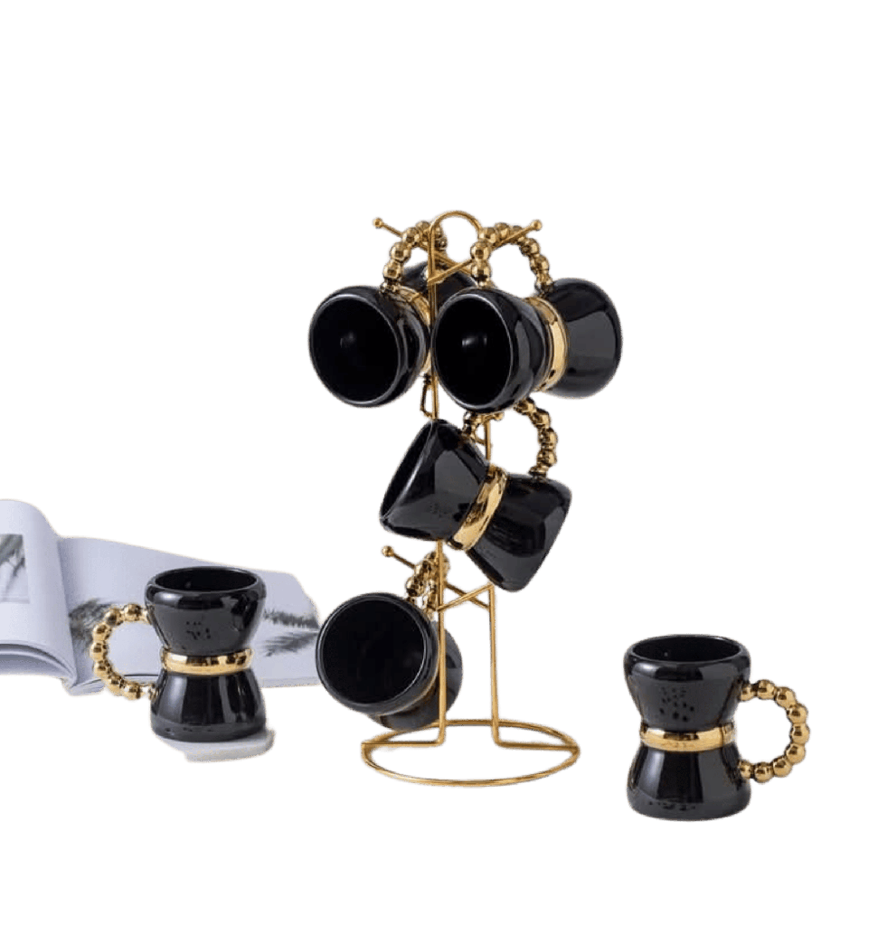 طقم مج كافيه حامل الباشا