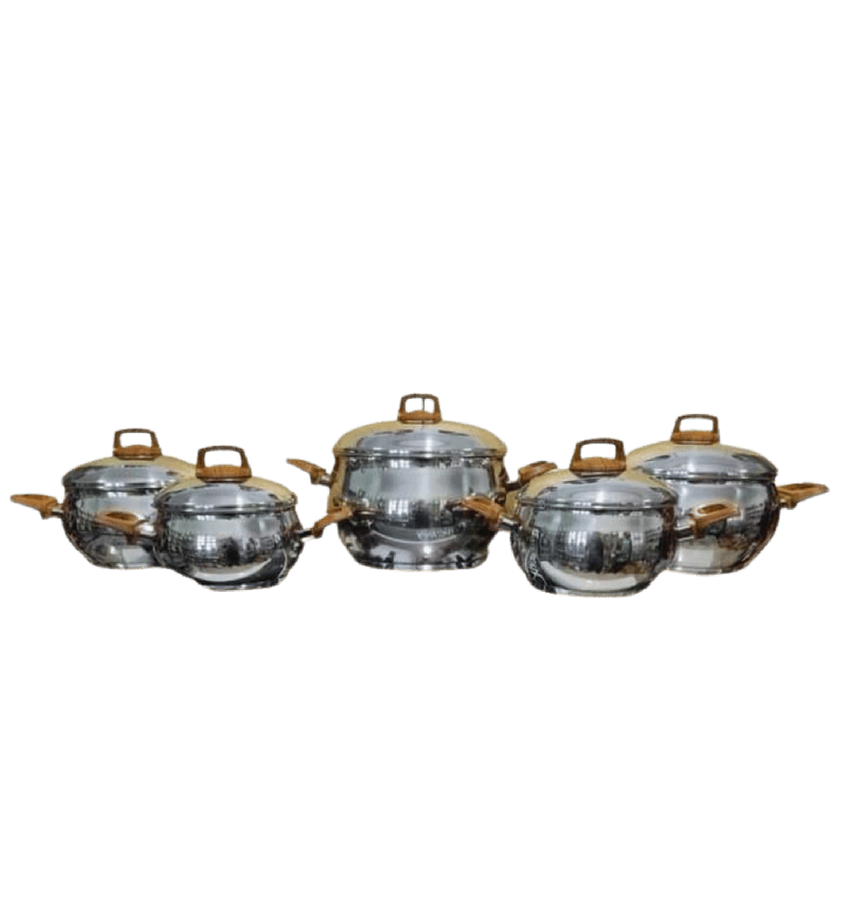 طقم استل بونيرا يد خشبي