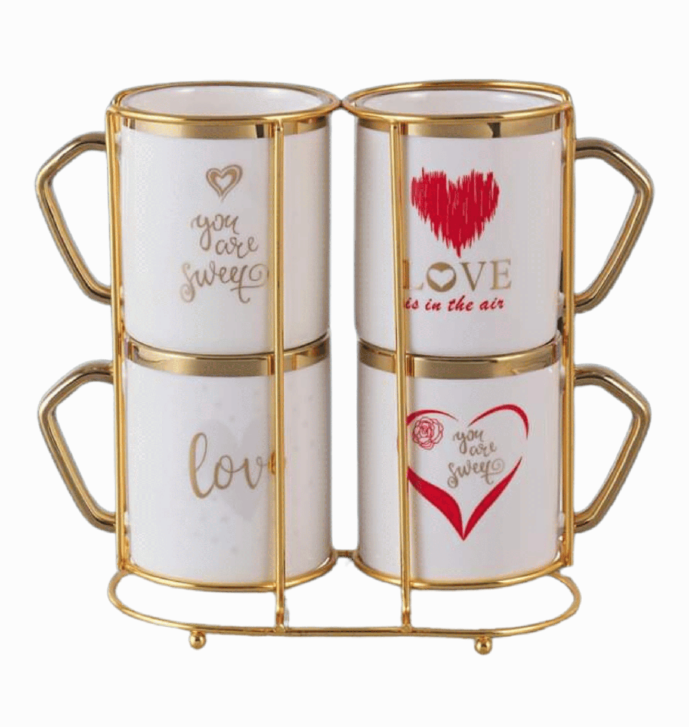 طقم ماج ب حامل ذهبي 65 الاندلس