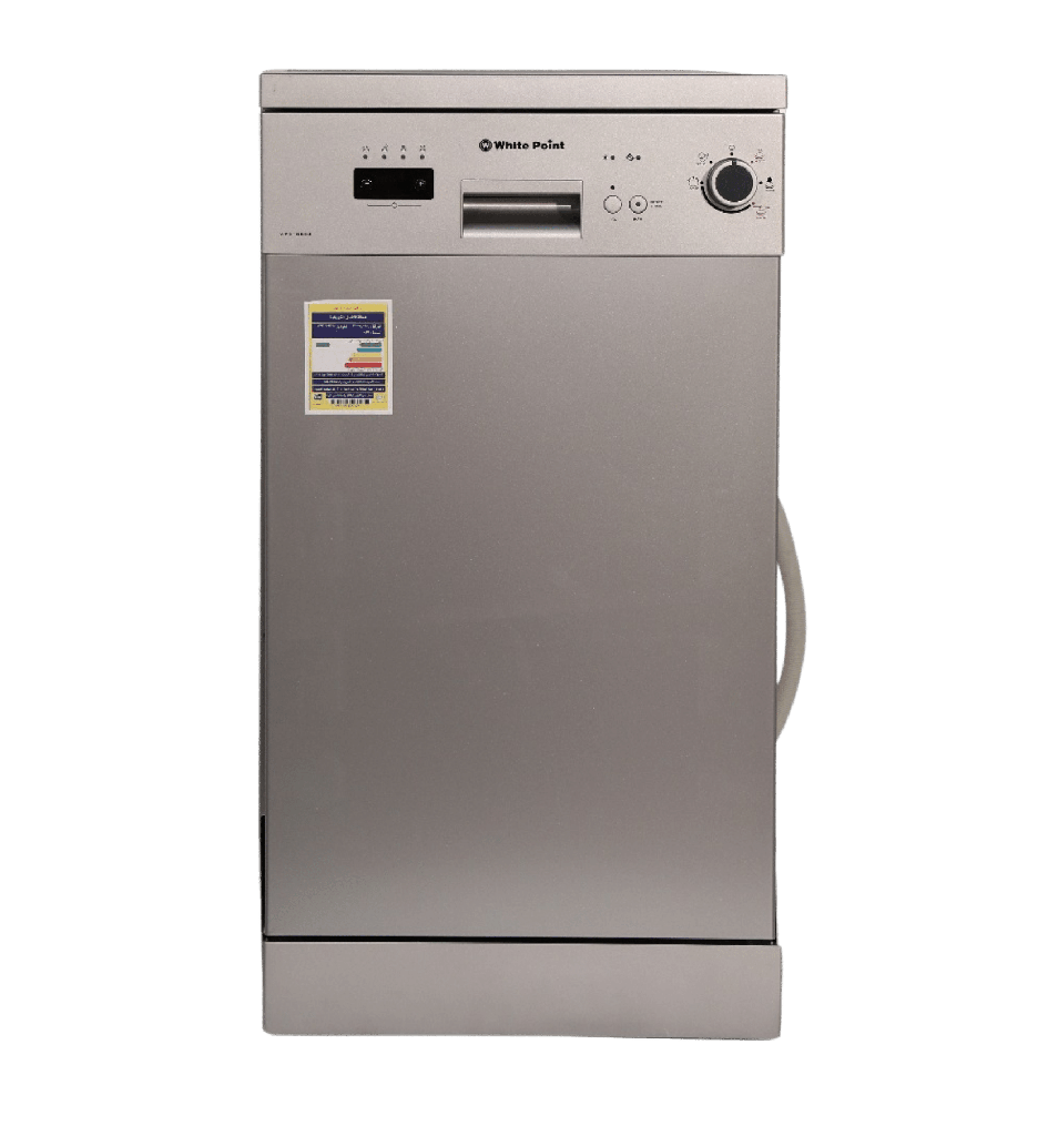 غساله اطباق وايت بوينت 10 فرد سلفر WPD105DS