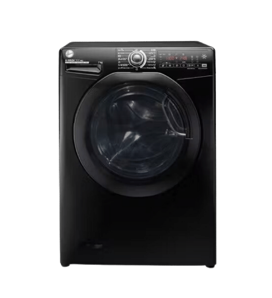 غساله هوفر 7ك 1100 لفه بخار اسود H3WS173DC3B-ELA