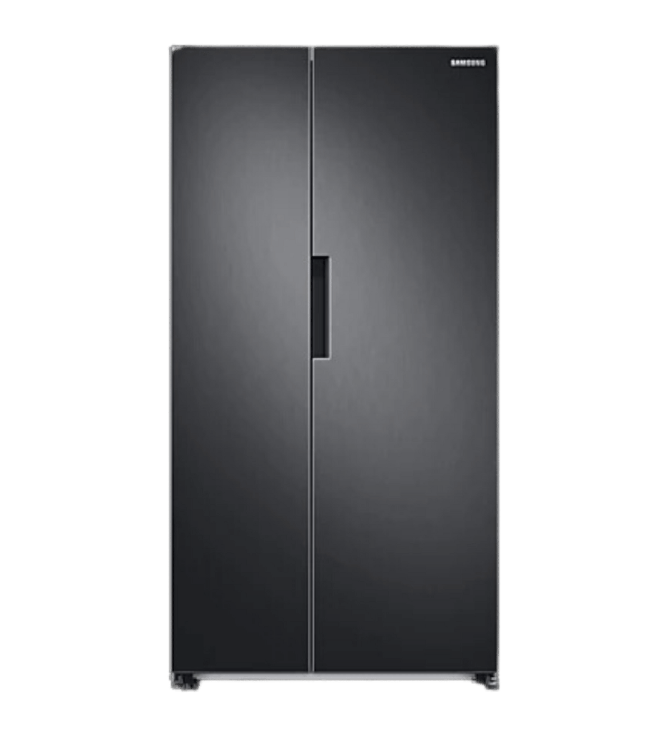 ثلاجه سامسونج سايد باي سايد 641 لتر انفرتر اسود RS66A8100B1/MR
