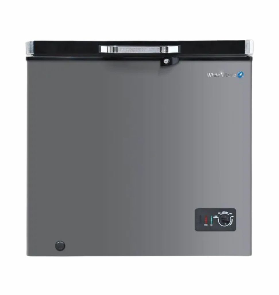 فريزر وايت ويل افقي 195 لتر المنيوم سلفر WCF-245 XAG