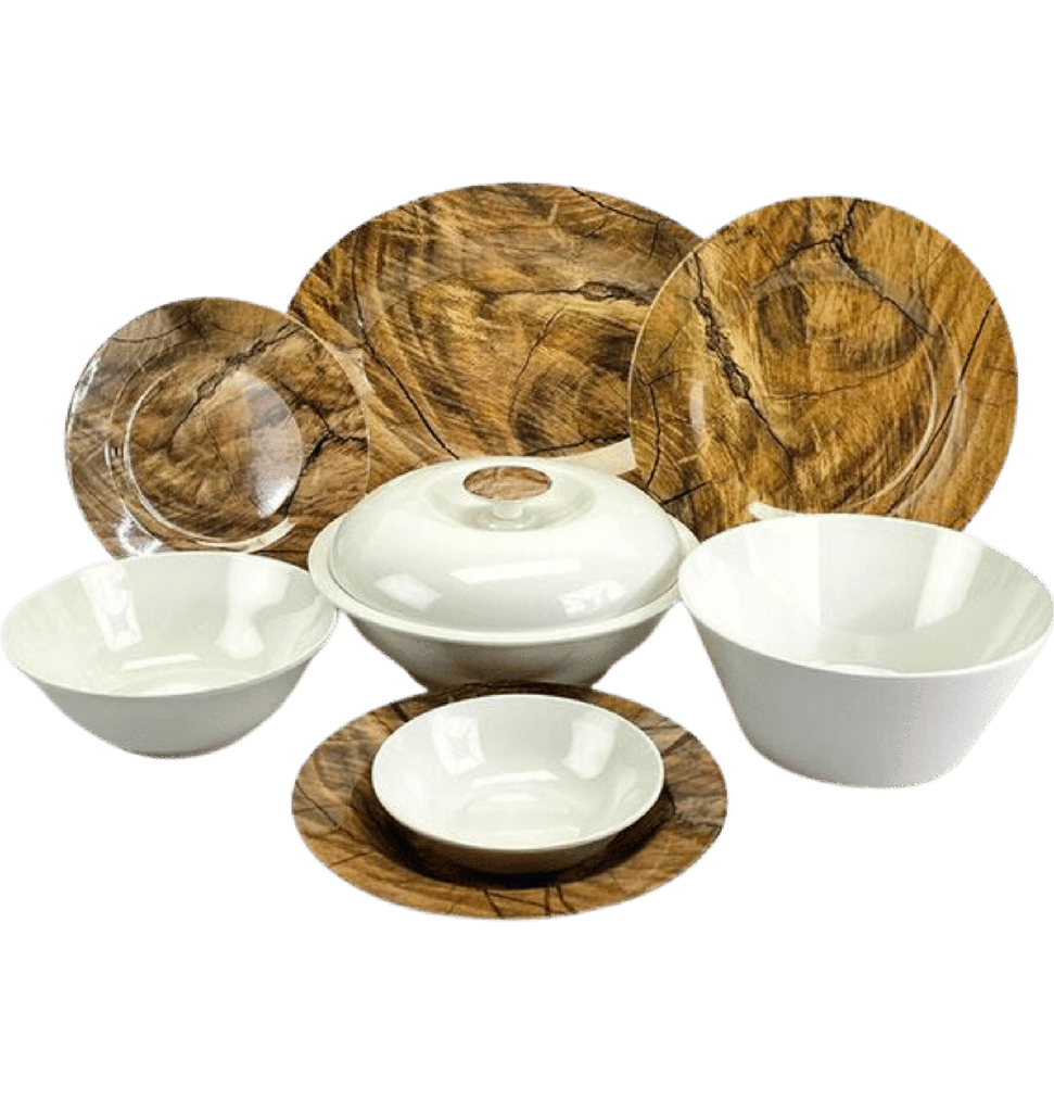 طقم 38 ميلامين pure مدور