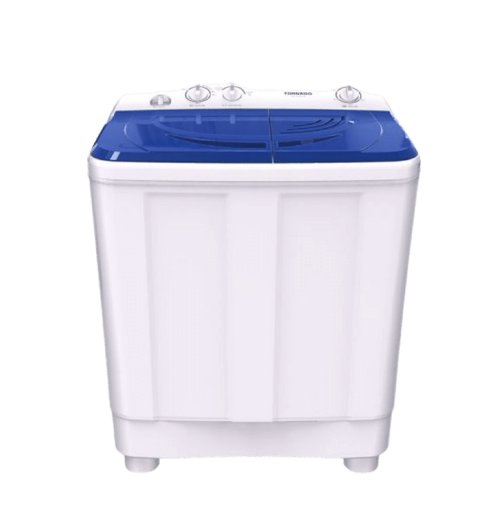 غساله تورنيدو هاف 7ك حوضين بالطلمبه TWH-Z07DNEP-W