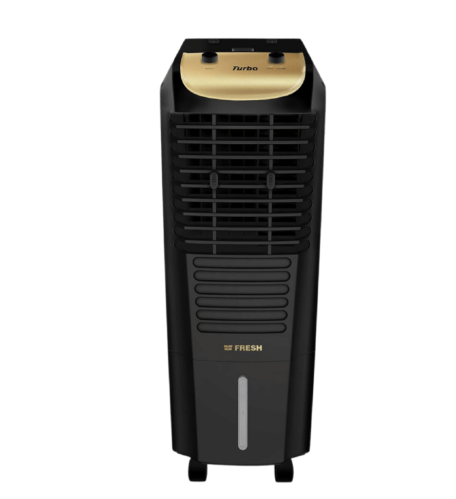 مبرد هواء فريش 25 لتر تربو يدوي اسود