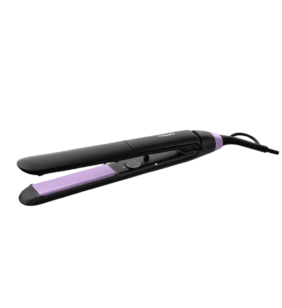 مكواه شعر فيليبس اسود/ بنفسيجي BHS377