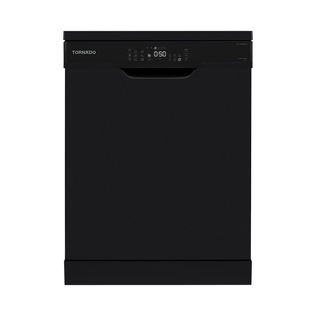 غساله اطباق تورنيدو 15فرد 8 برنامج اسود TDV-FN158CBK