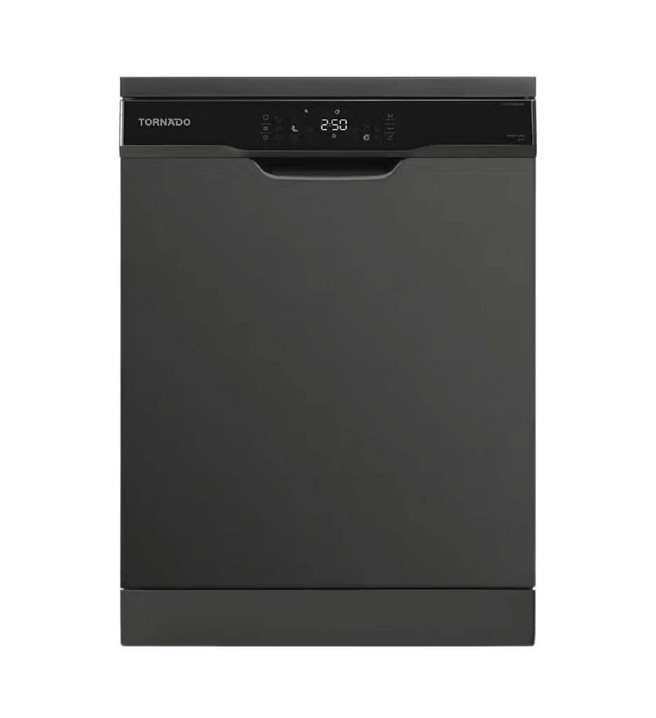غساله اطباق تورنيدو 12فرد 8 برنامج اسود TDV-FN128CBK