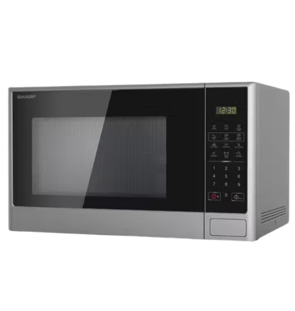ميكروويف شارب 28 لتر سولو ديجيتال سلفر R-280CR(S)