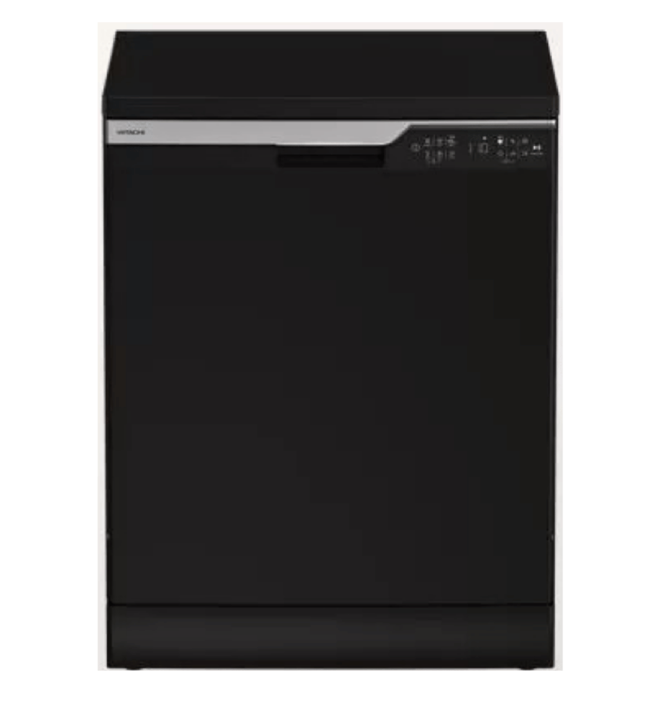 غساله اطباق هيتاشي 15 فرد 6 برنامج ديجيتال تركي بالبخار انفرتر فتح الباب تلقائي اسود HNF54821