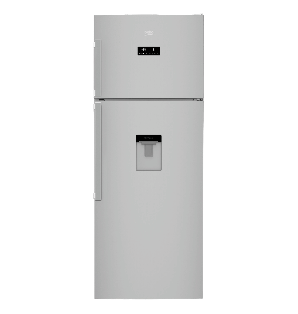 ثلاجه بيكو 446 لتر ديجيتال حنفيه ستانلس انفرتر RDNE500E12DS