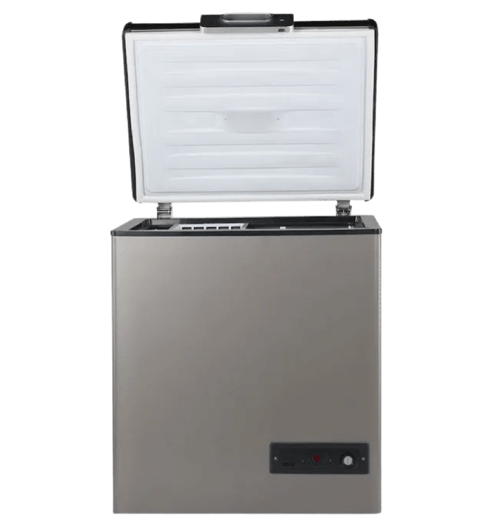 فريزر باساب افقي 200 لتر سلفر داخلي ستانلس CF241PASSISA