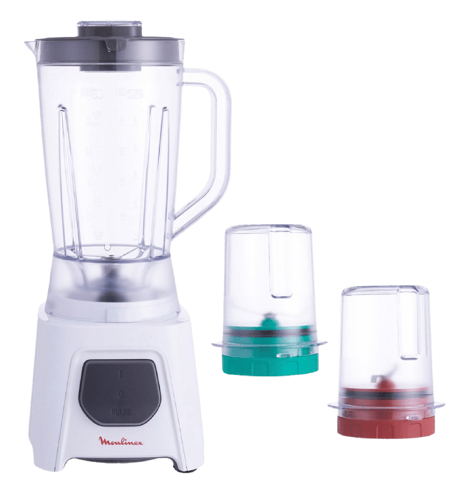 خلاط مولينكس 450 وات 1.5 لتر بمطحنه + مبشره مصري LM2B3126