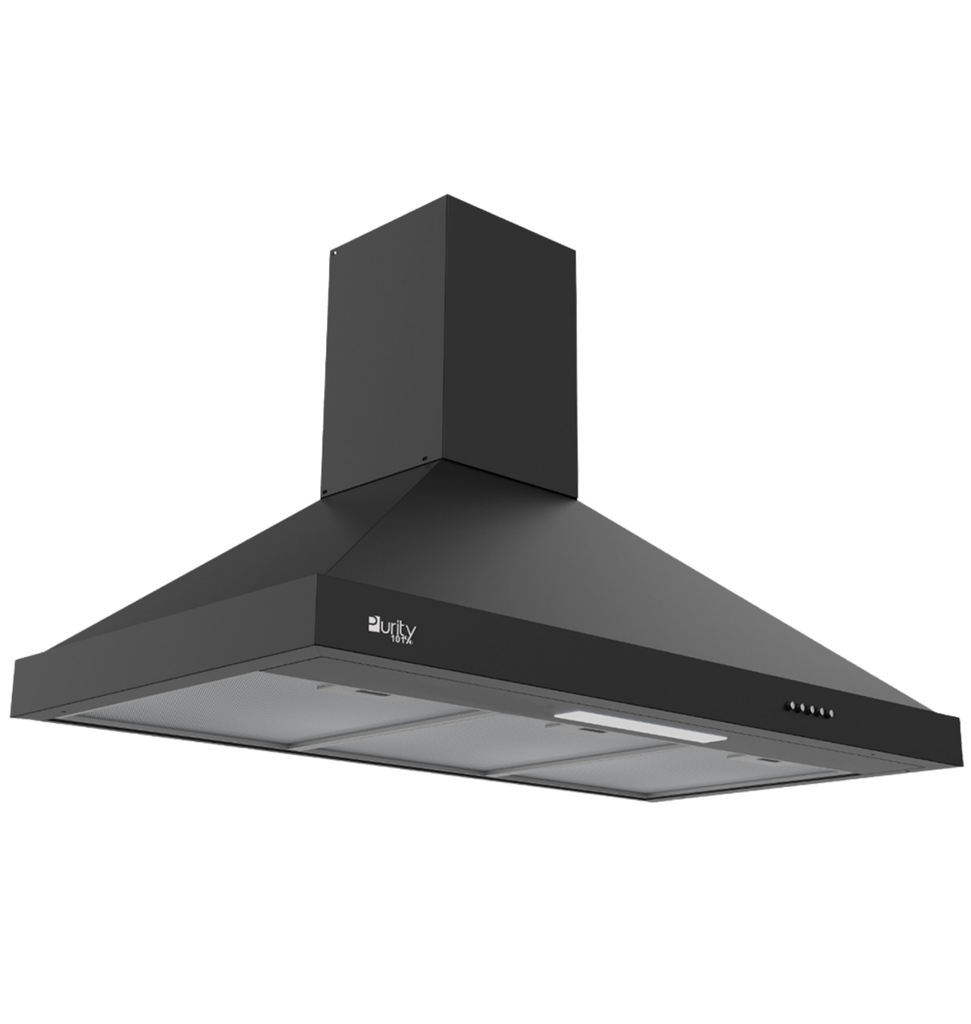 شفاط بيورتي 90 سم هرمي تركي اسود ROMA 90 BL