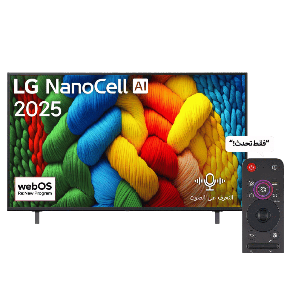 شاشه ال جي 55 نانو سمارت 55NANO80A6A