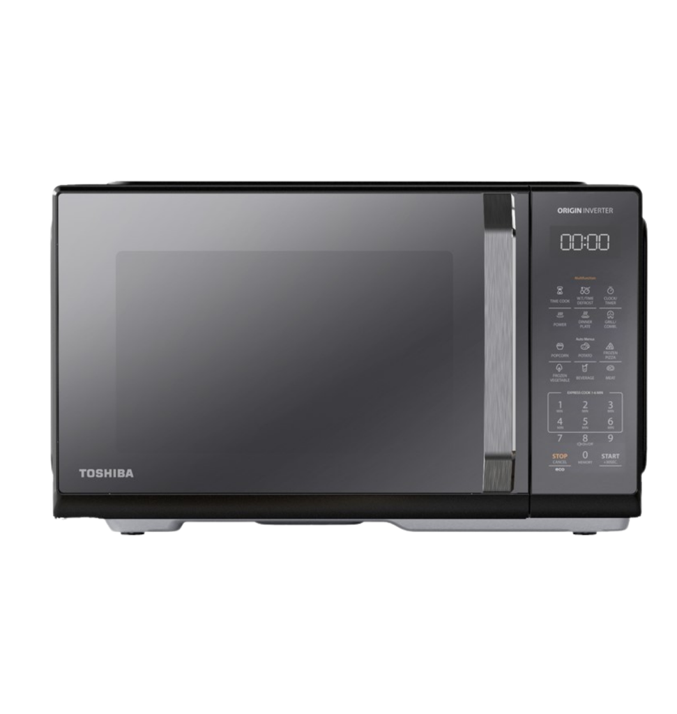 ميكروويف توشيبا 25 لتر سولو انفرتر اسود /ميديا MW3-EM25PEI(BK)