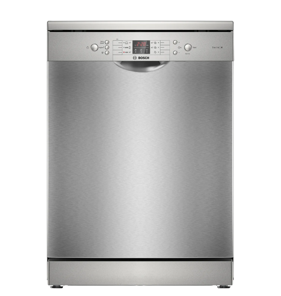 غساله اطباق بوش 14 فرد ستانلس ديجيتال SMS46NI20V