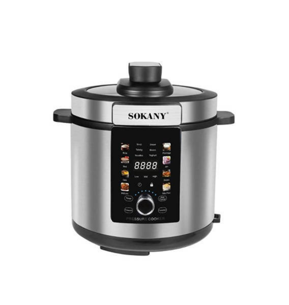 حله طهي ضغط ديجيتال سوكاني 7 لتر 1500 وات SK-07043 