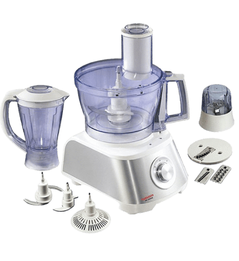 [101493] محضر طعام تورنيدو 1000 وات بالمطحنه FP-1000SG