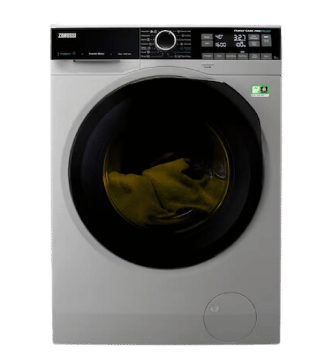 [914555429] غساله زانوسي اوروبي 10ك بخار 1600 لفه فضي باب اسود ZW8F1168MS