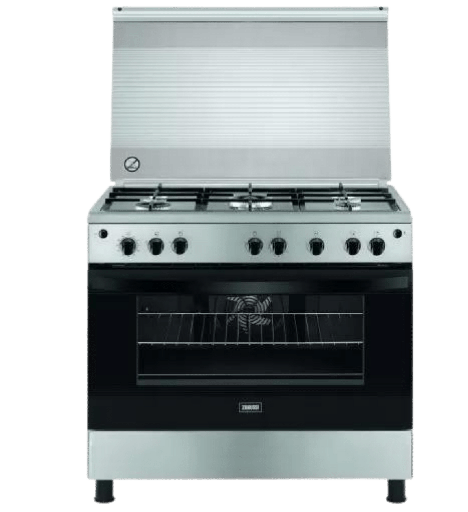 [943006503] بوتجاز زانوسي 90 ستانلس بلاس امان كامل مروحه 2 مفتاح حمالات خفيفه 6503 ZCG922A6XA