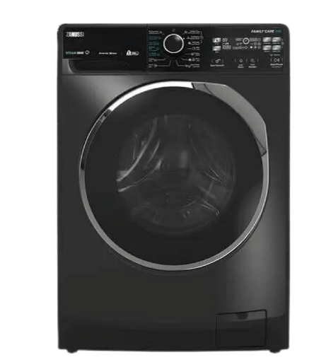 [914909409] غساله زانوسي 7ك 1200 لفه اسود باب اسود انفرتر ZWF7221BL7