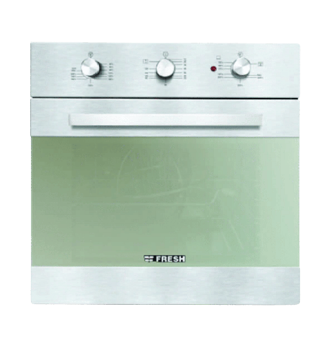[500010342] فرن بلت ان فريش 60 ستانلس غاز * كهرباء سوفت كلوز GEOFR60CMS