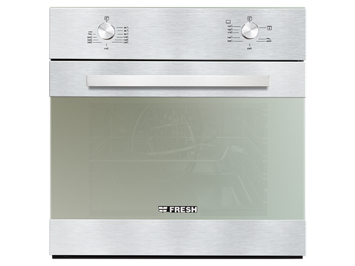 [500010343] فرن بلت ان فريش 60 ستانلس غاز * غاز سوفت كلوز