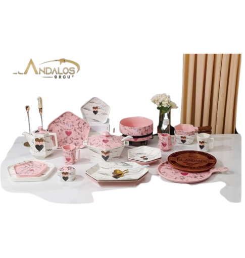 [104835] طقم عشاء 48 ق الاندلس