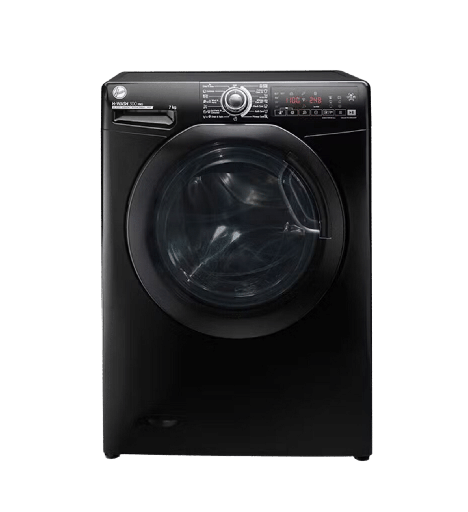 [2000045] غساله هوفر 7ك 1100 لفه بخار انفرتر اسود H3WS17TMF3B-ELA