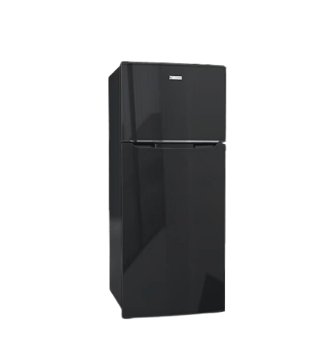 [922061018] ثلاجه زانوسي 2 باب 370 لتر اسود + بتكنولوجيا C5 ار 600(61018)