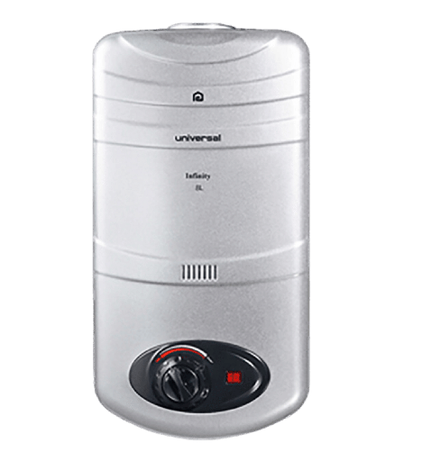 [L-GH11002004] سخان غاز يونيفرسال 6 لتر انفنيتي ديجيتال غاز طبيعي بالادابتر