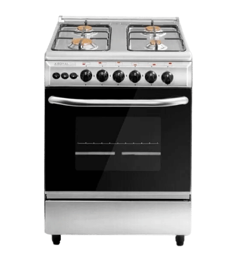 [2010343] بوتجاز رويال ارو 4شعله سلفر  60سم