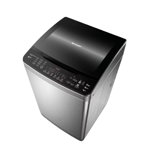 [2002958] غساله شارب 15ك فوق دفع مباشر انفرتر باب هيدروليك ﺳﺘﺎﻧﻠﺲ ES-TD15GSSP