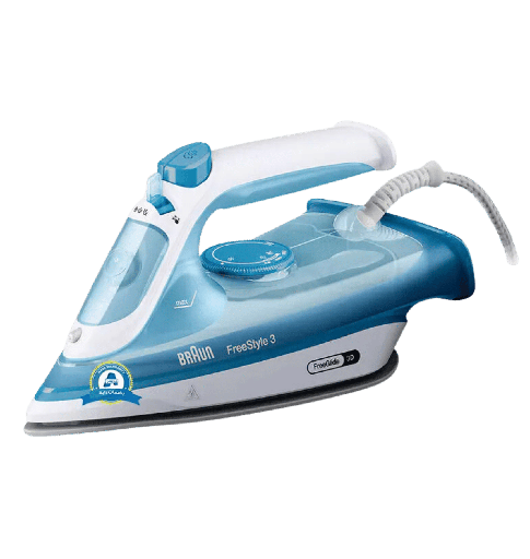 [2003378] مكواه بخار براون سيراميك 2400 وات ازرق بضمان رايه FI3144BL