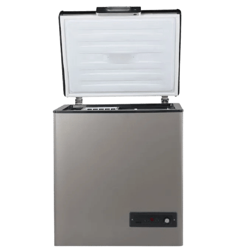 [2003959] فريزر باساب افقي 200 لتر سلفر داخلي ستانلس CF241PASSISA